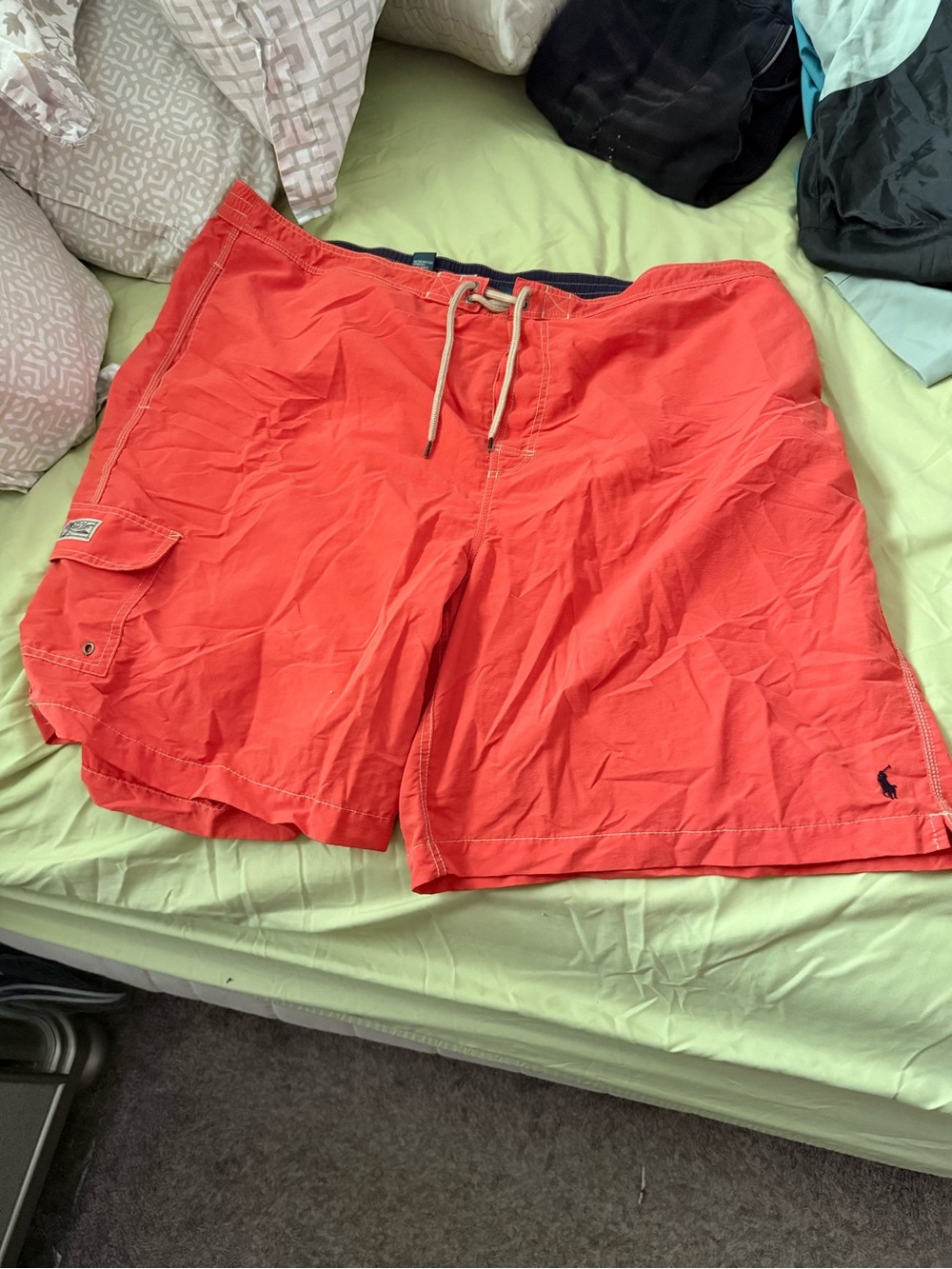 Polo by Ralph Lauren Orange Men’s Swim Trunks